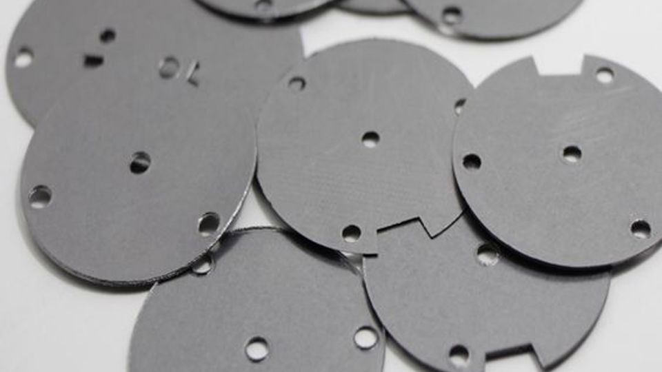 die cut graphite heat spreading material