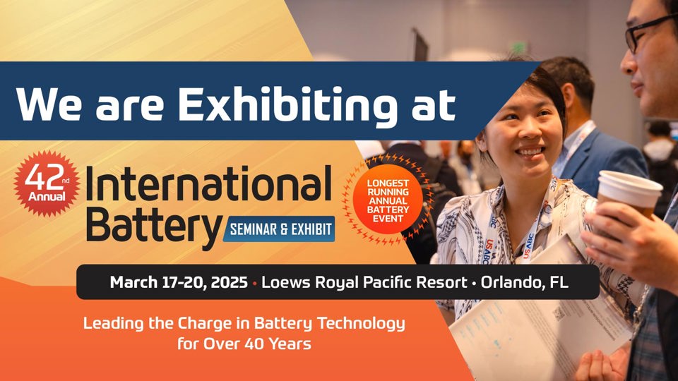 JBC Technologies to Exhibit at the 2025 International Battery Seminar