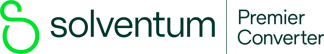 Solventum Premier Converter
